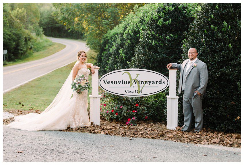 Charlotte, NC Vineyard Wedding