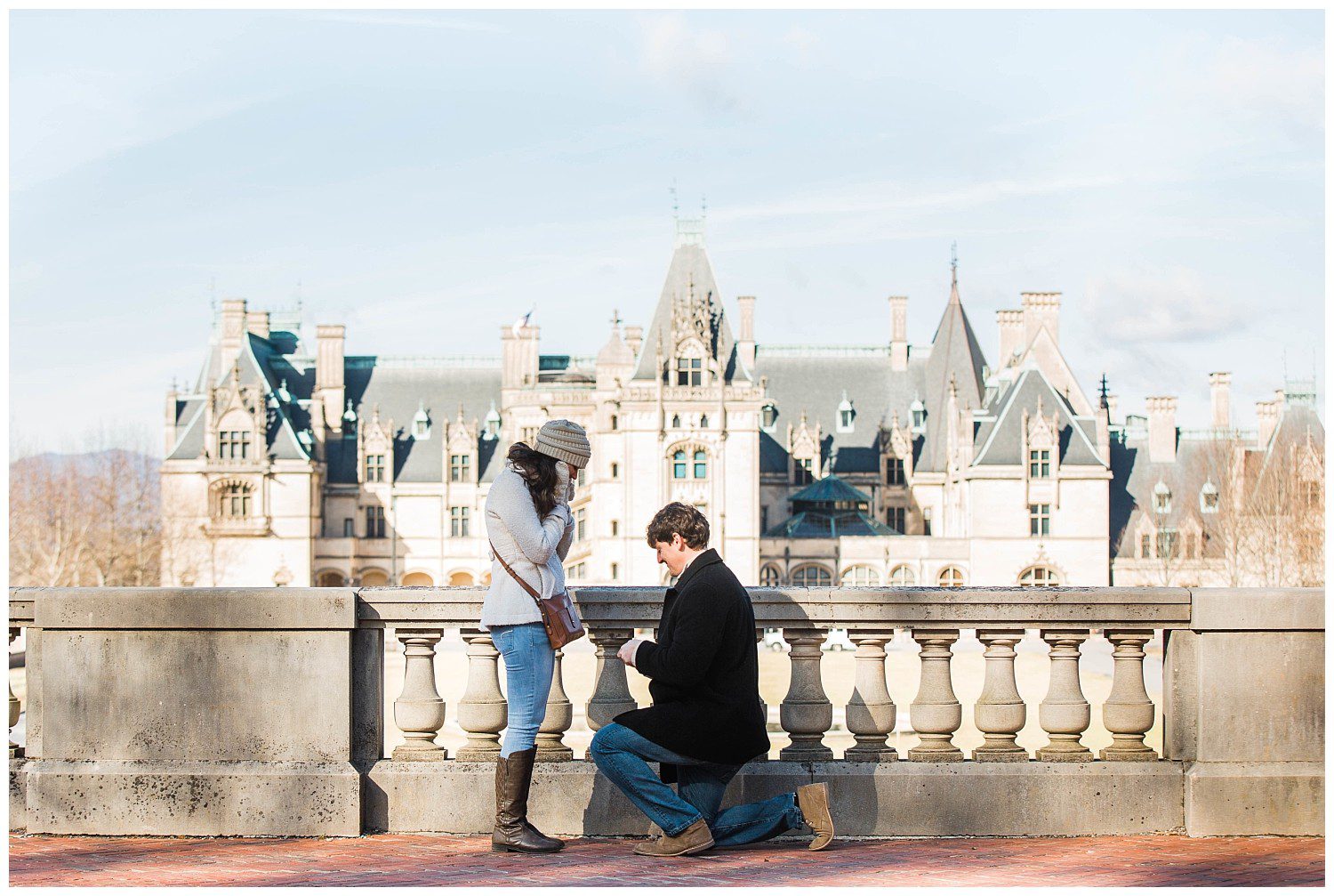 Asheville Surprise Proposal Photographer