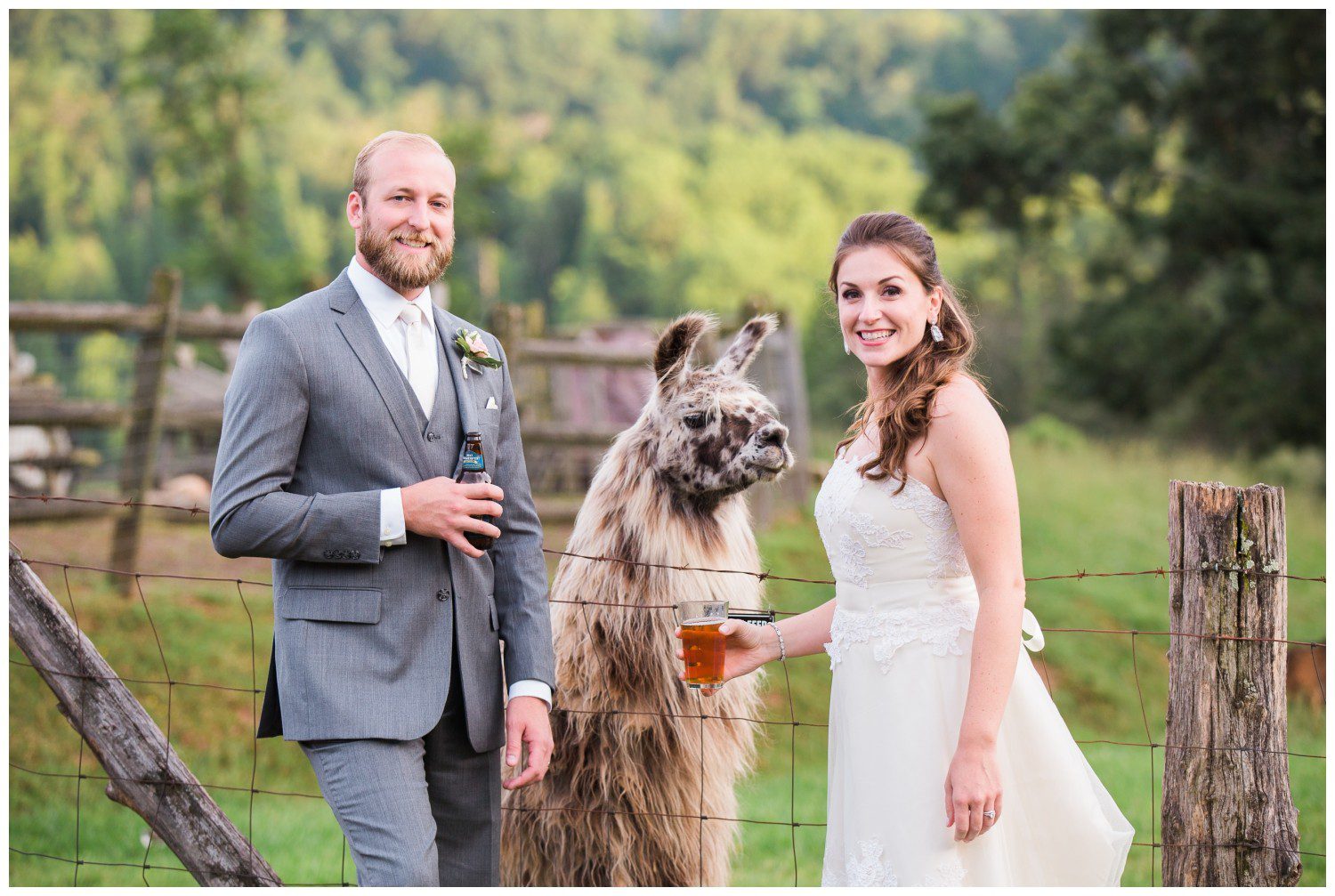 Asheville's Claxton Farm Wedding Photographer