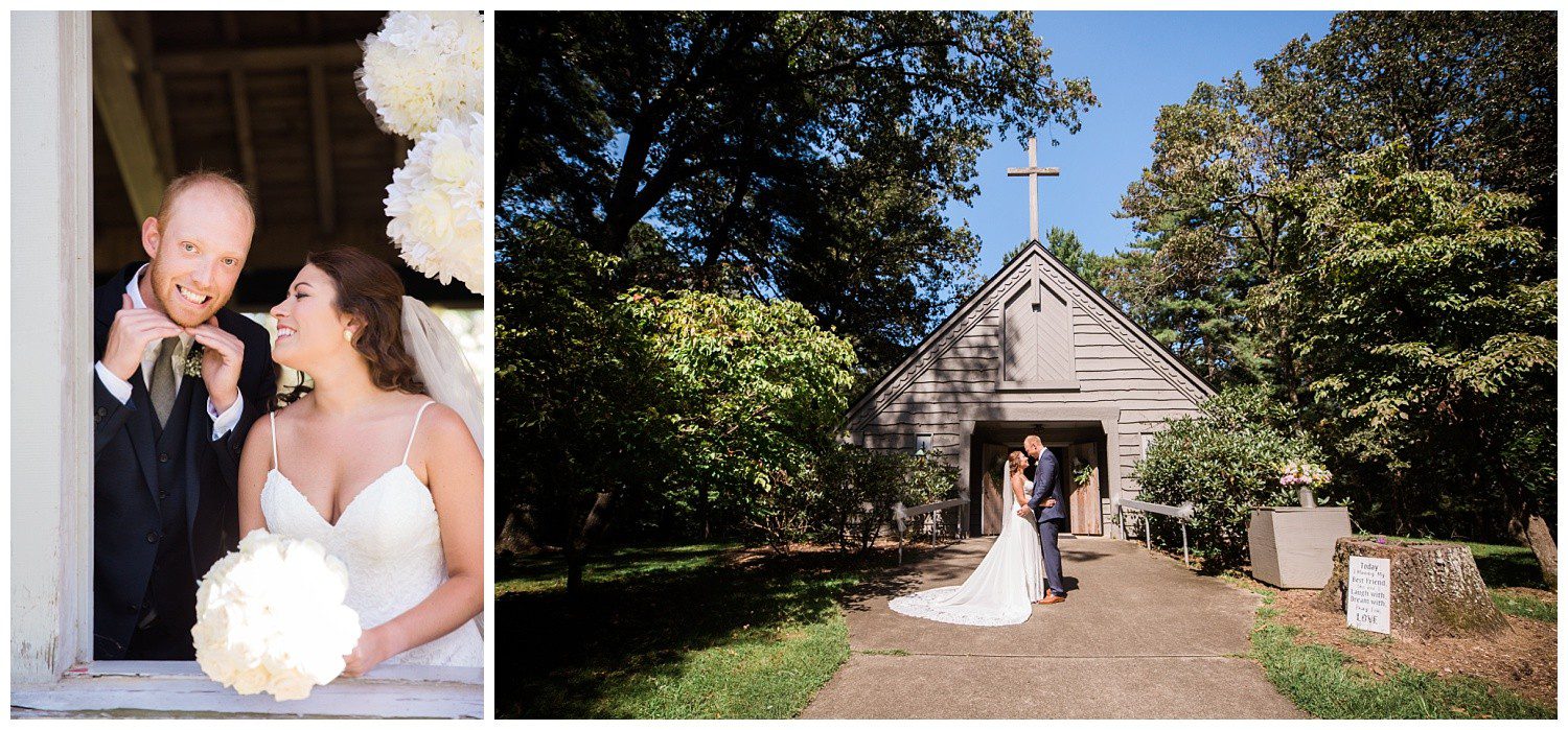 Asheville Summer Camp Wedding Photographer