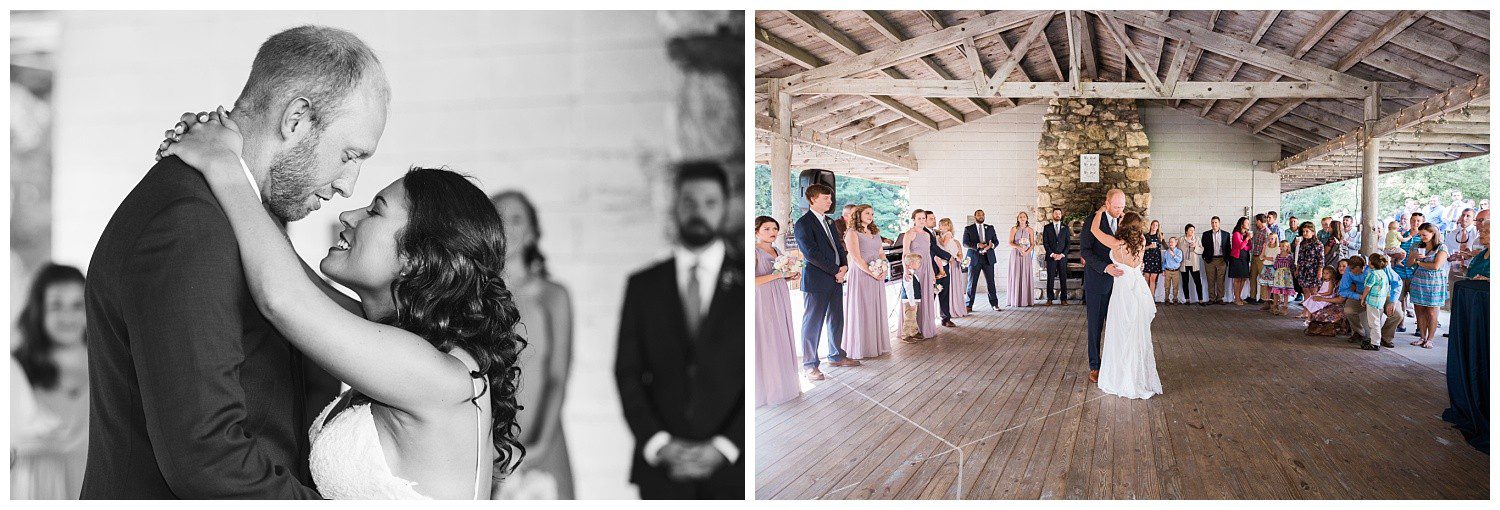 Asheville Summer Camp Wedding Photographer