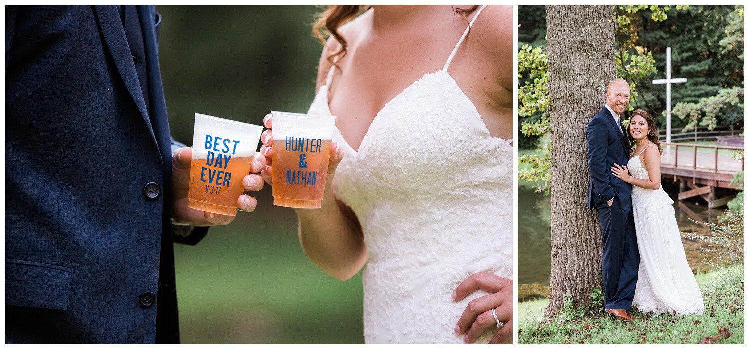 Asheville Summer Camp Wedding Photographer