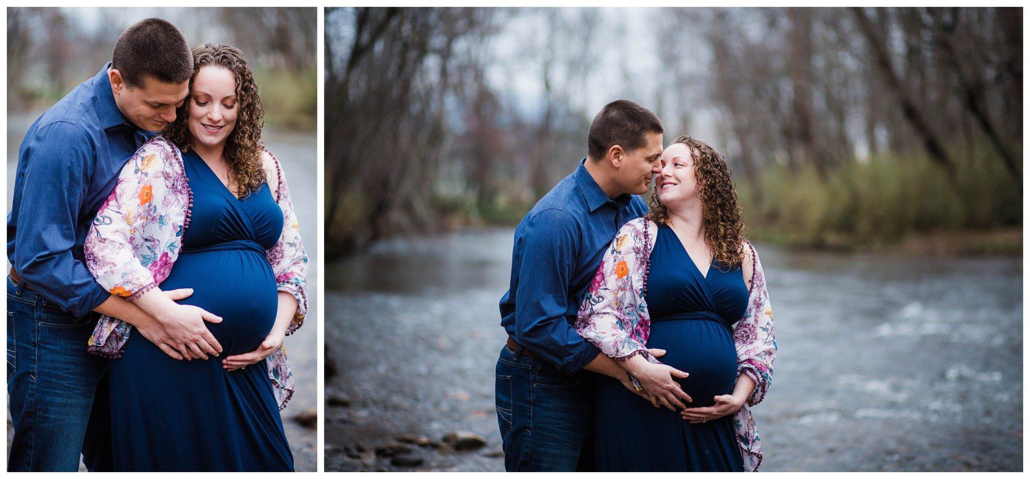 Asheville Outdoor Maternity Photographer