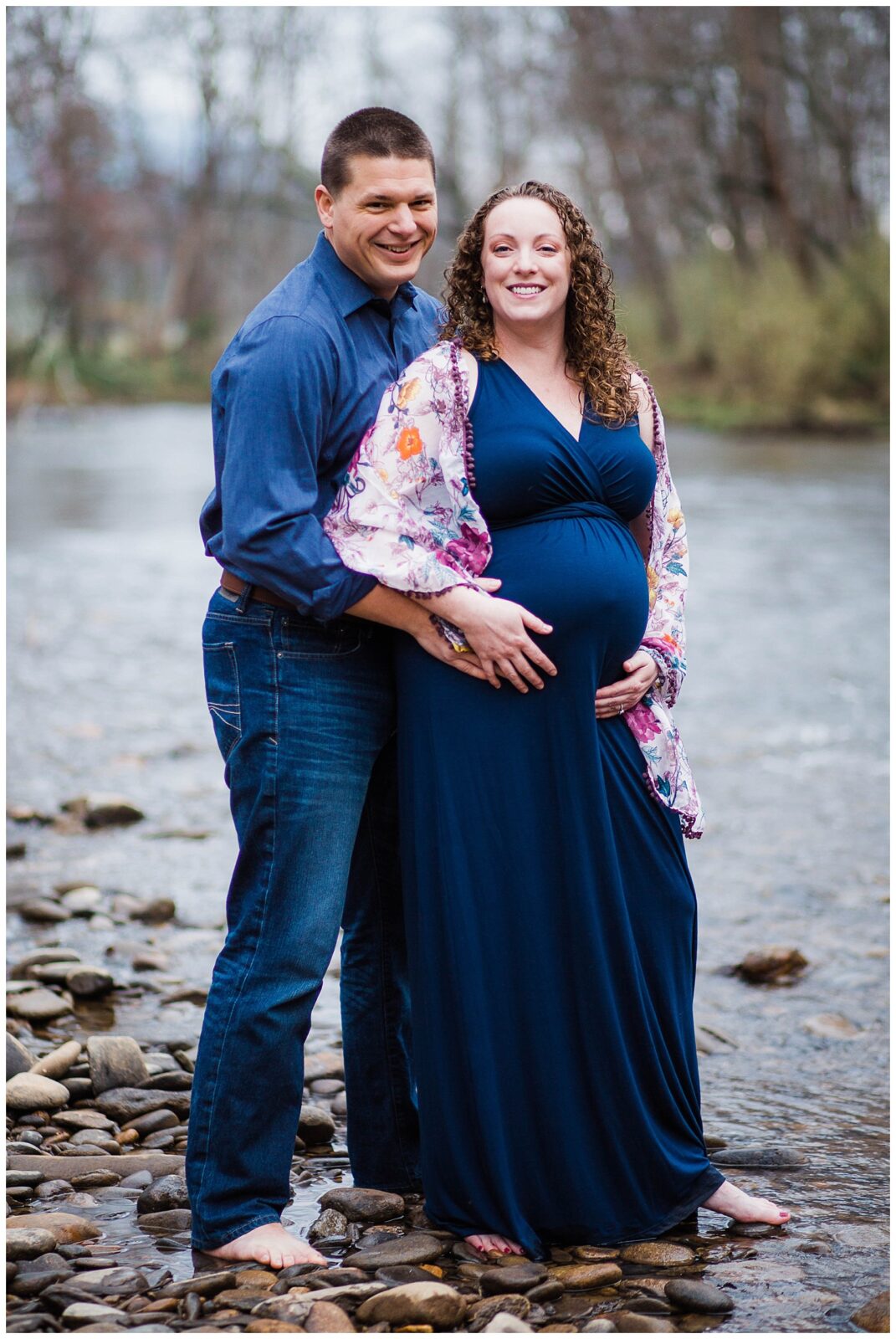 Asheville Outdoor Maternity Photographer