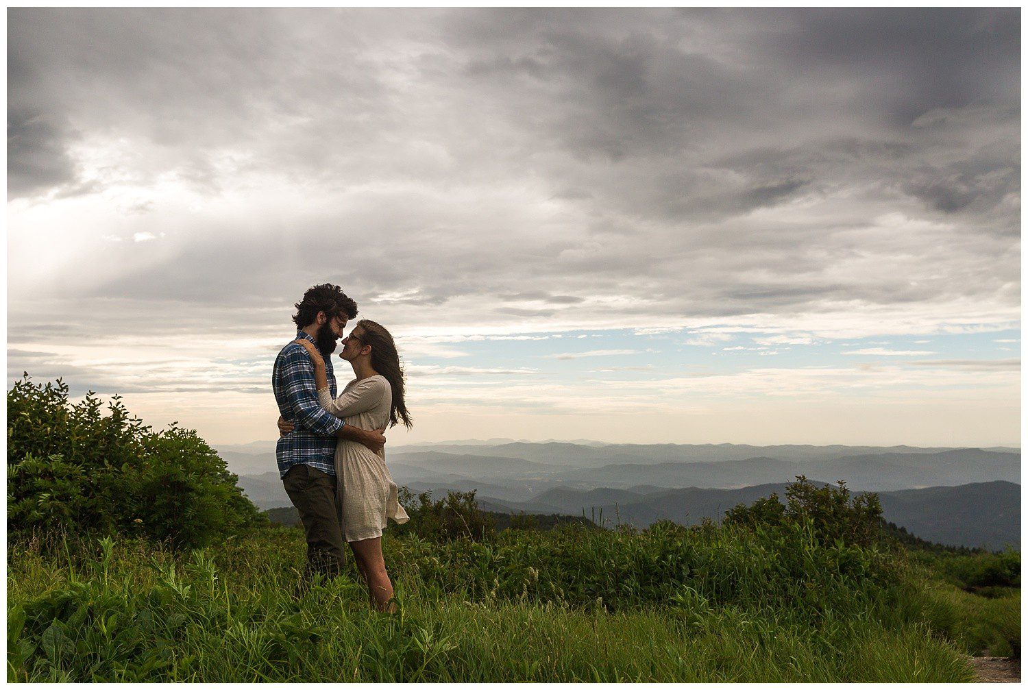 Mountaintop Engagement Photographer
