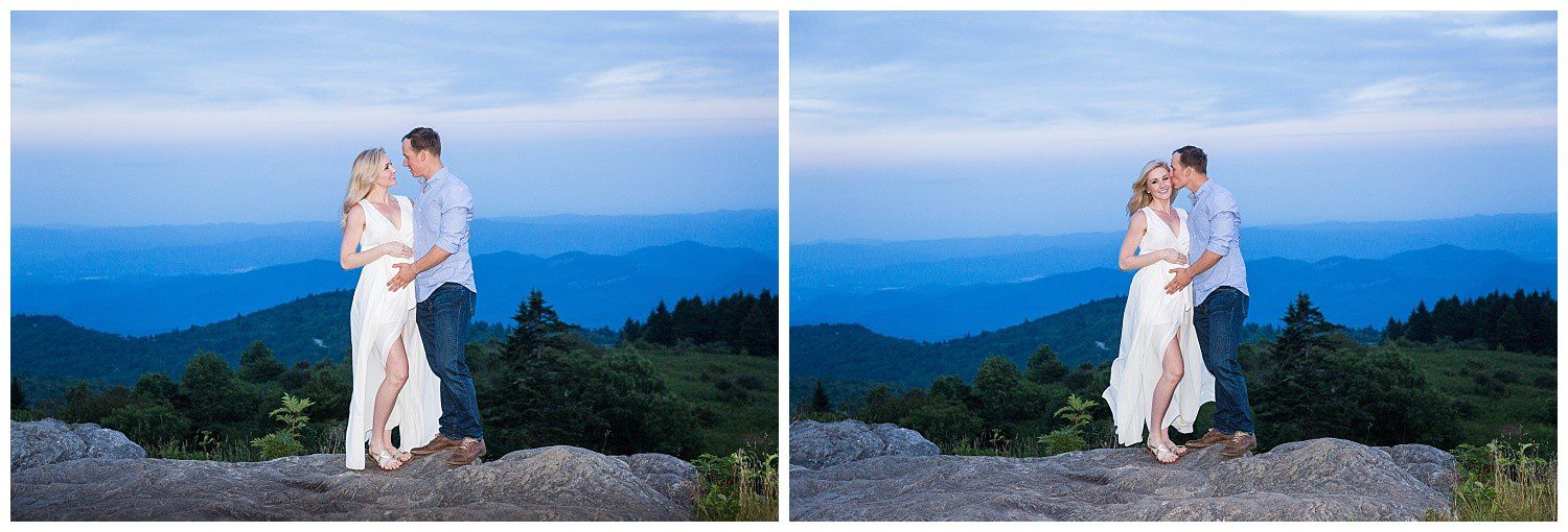 Mountaintop Maternity Photographer 