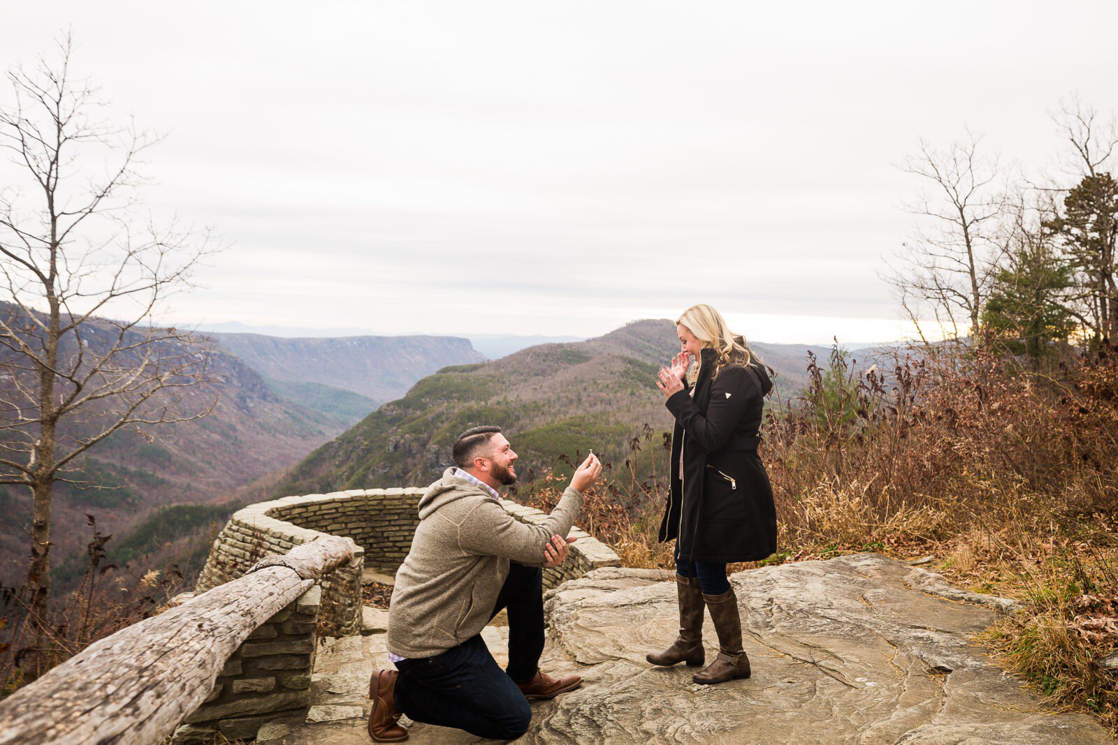 Meghan Rolfe Photography provides photography shrives for your Asheville surprise proposal & engagement!