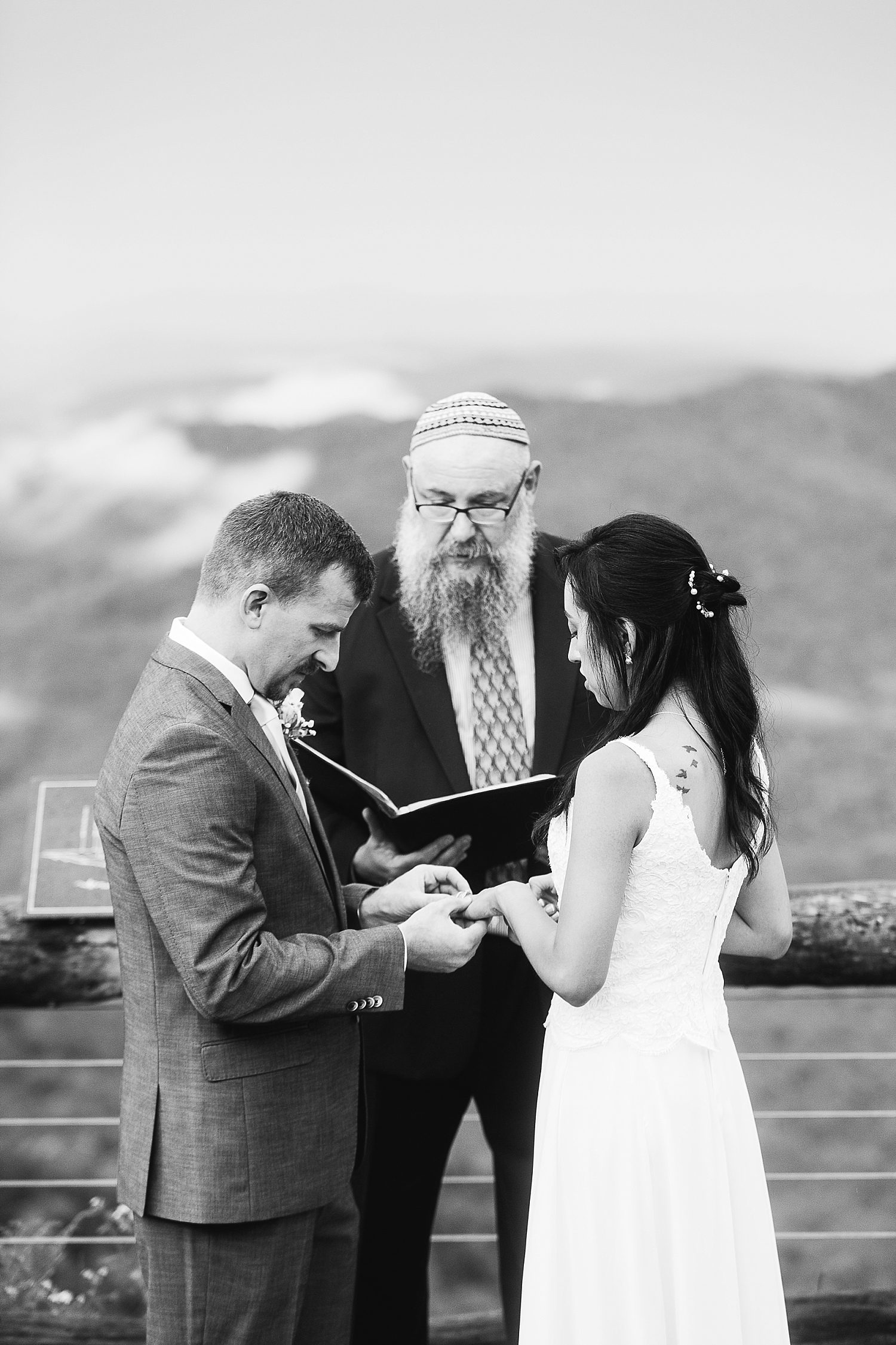 Intimate Wedding Off the Blue Ridge Parkway