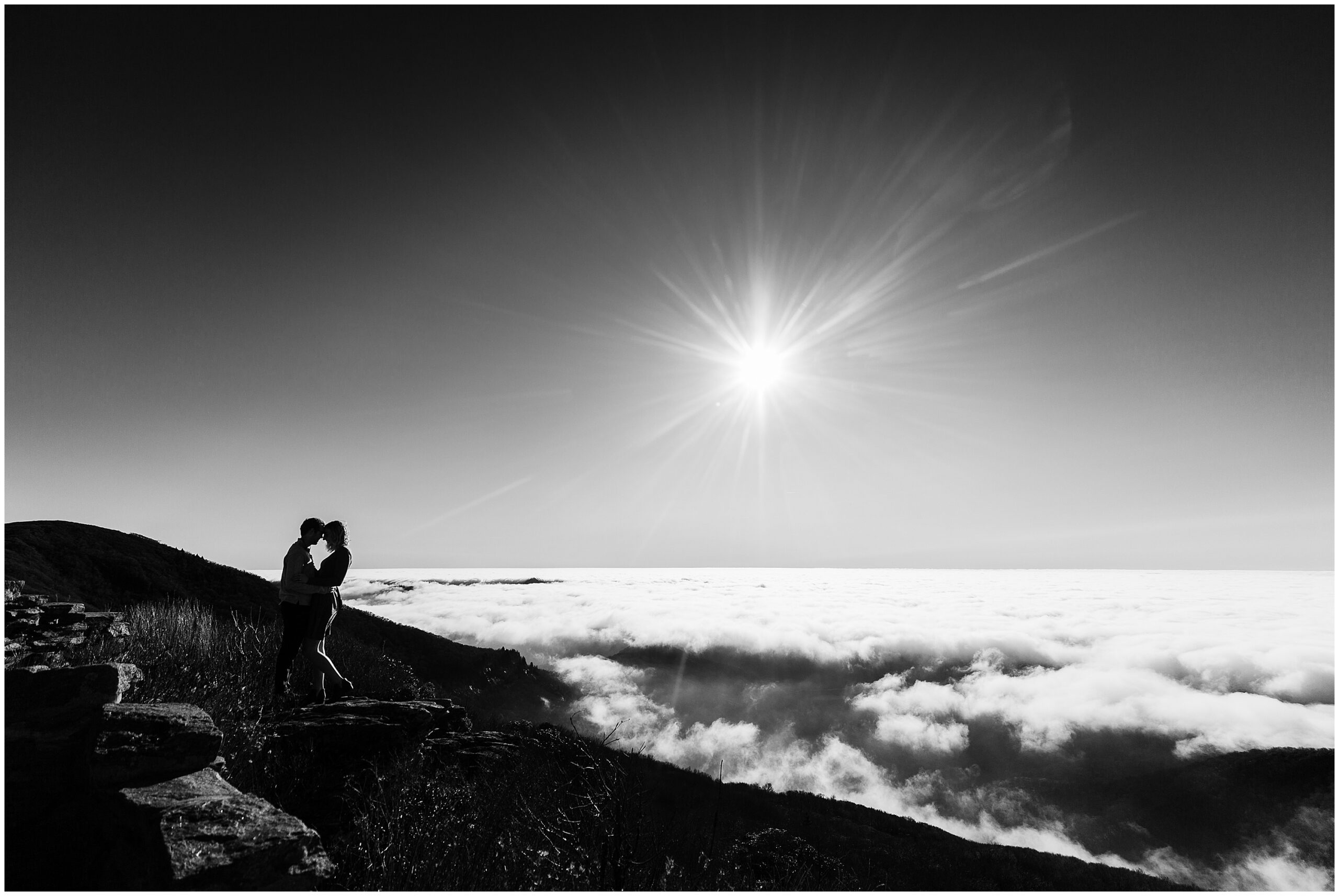 asheville, asheville engagement photographer, max patch