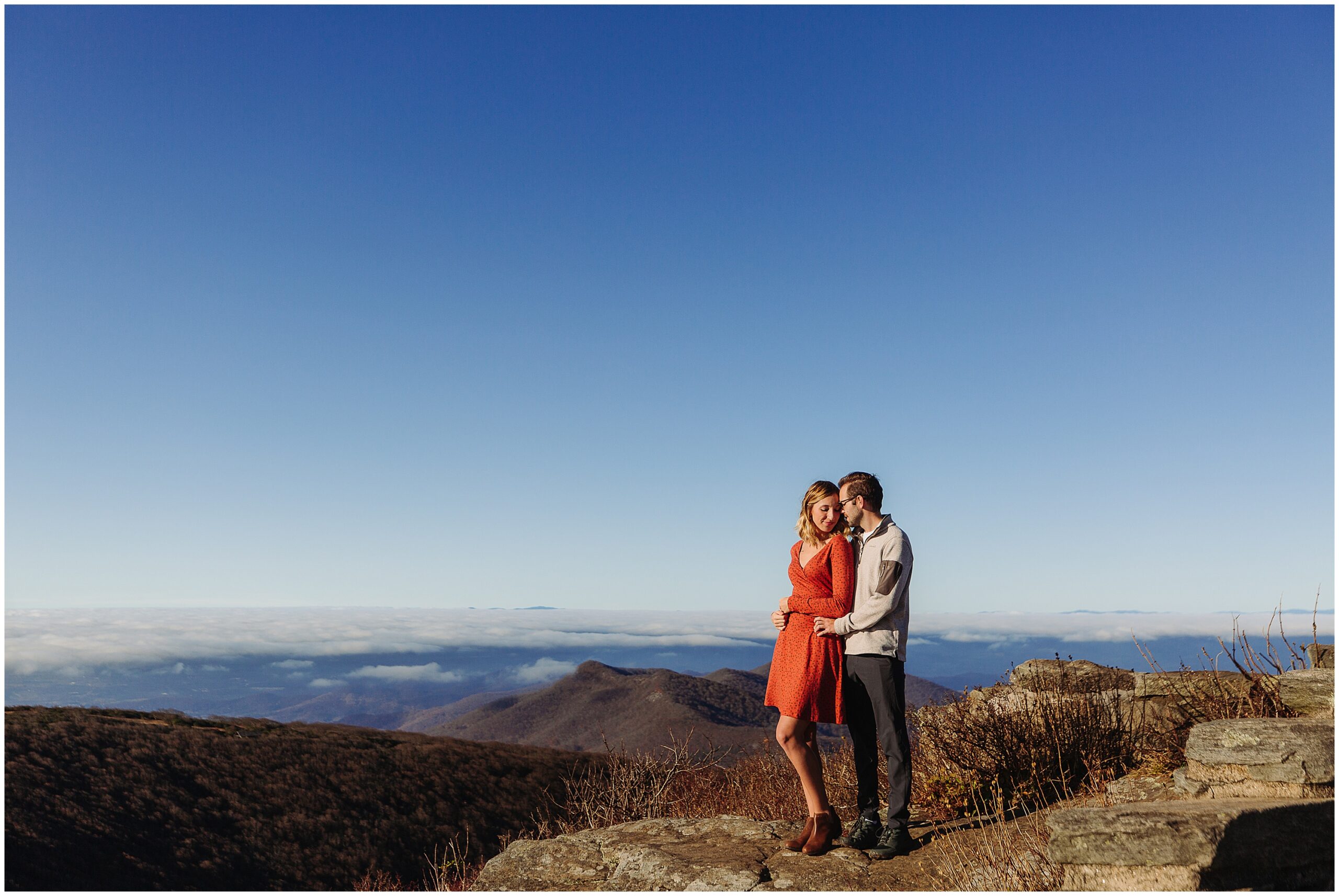 asheville, asheville engagement photographer, max patch