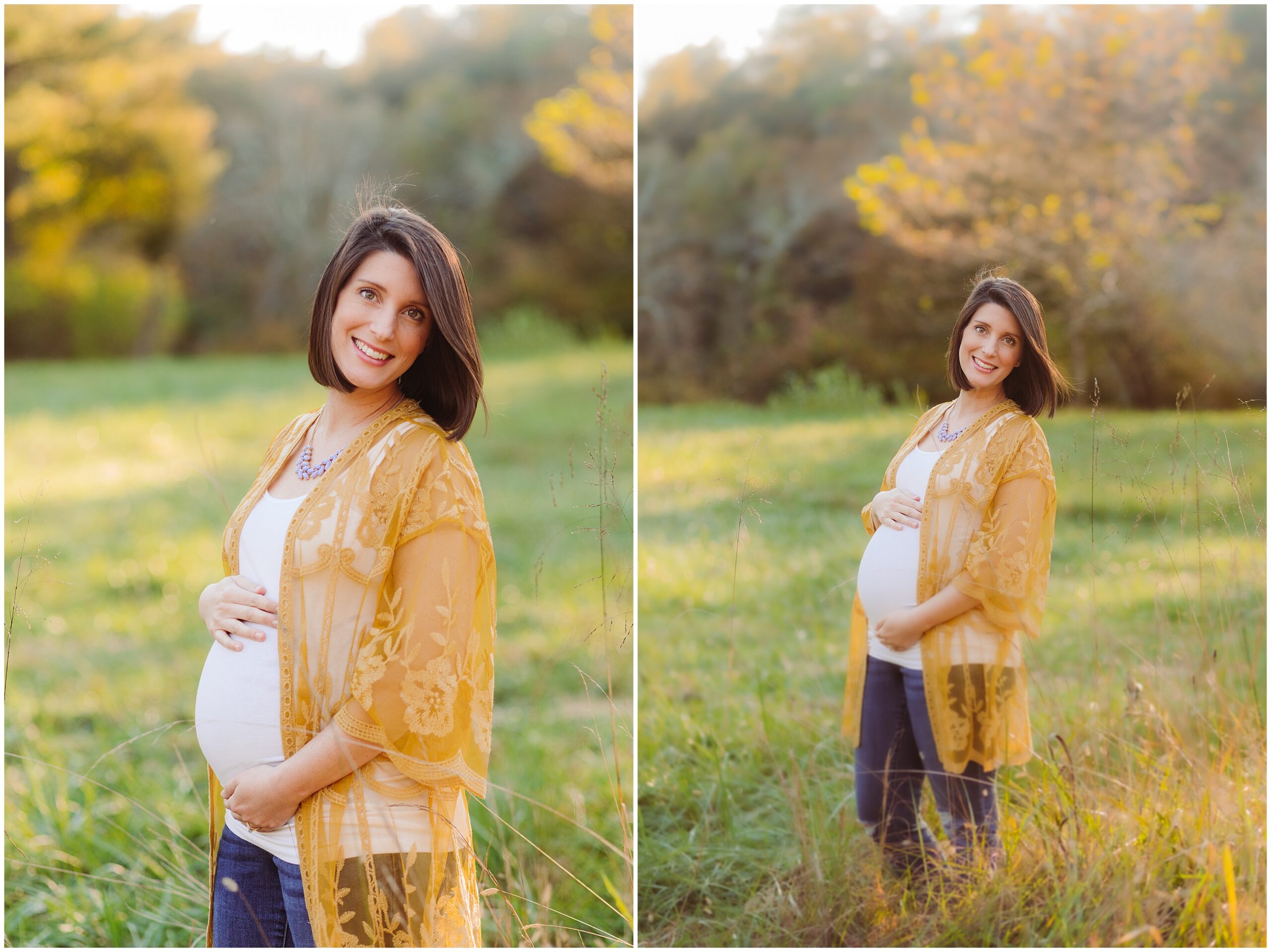 Boho Maternity Photos in Asheville