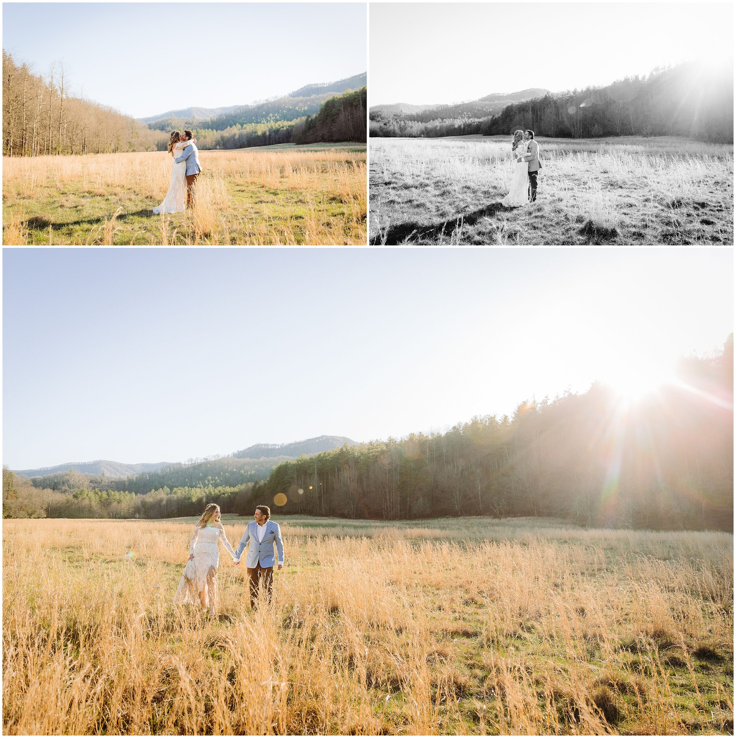 Palmer Chapel, Cataloochee Valley Elopement Photographer, Roan Mountain